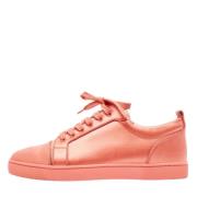 Pre-owned Rosa sateng Christian Louboutin joggesko