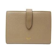 Pre-owned Beige skinn Celine lommebok