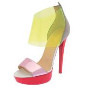 Pre-owned Flerfarget skinn Christian Louboutin Sandaler