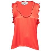 Pre-owned Rod silke Yves Saint Laurent Top