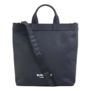 Pre-owned Svart stoff Burberry Tote