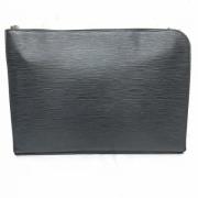 Pre-owned Svart skinn Louis Vuitton Clutch