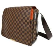 Pre-owned Brunt lerret Louis Vuitton Bastille