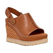 Justerbare Abbot Sandaler i Cognac