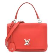 Pre-owned Rodt skinn Louis Vuitton MyLockMe