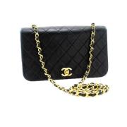 Pre-owned Svart skinn Chanel Flap Bag