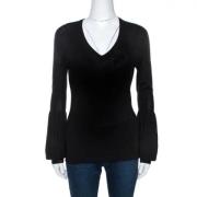 Pre-owned Svart kasjmir Celine Top