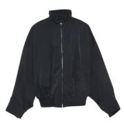 Pre-owned Marinebla nylon Bottega Veneta-jakke
