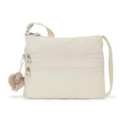 Beige Pearl Alvar Crossbody Veske