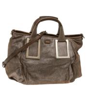 Pre-owned Beige semsket Chloe veske