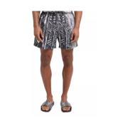 Herre Badeshorts med Logo Print