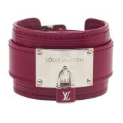 Pre-owned Rosa stoff Louis Vuitton armband