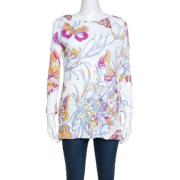 Pre-owned Hvitt stoff Emilio Pucci Top