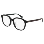 Black Green Logo Eyewear Frames