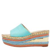 Pre-owned Blatt skinn Christian Louboutin Espadrilles