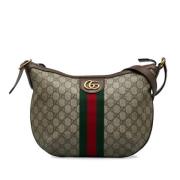 Pre-owned Brunt skinn Gucci Ophidia