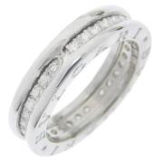 Pre-owned Solv Hvitt Gull Bvlgari Ring