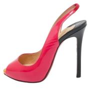 Pre-owned Rosa skinn Christian Louboutin haeler