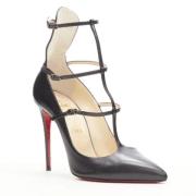 Pre-owned Svart skinn Christian Louboutin hæler