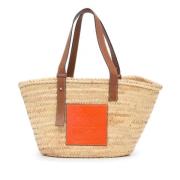 Pre-owned Brun Mesh Loewe Tote