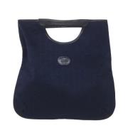 Pre-owned Navy Canvas Celine veske