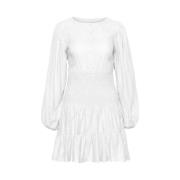 Martine Linen Dress - White