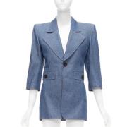 Pre-owned Bla bomull Yves Saint Laurent Blazer