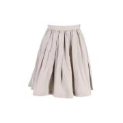 Pre-owned Beige bomull Miu Miu skjort