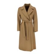 Camel Max Mara Studio Cles Coat Yttertøy