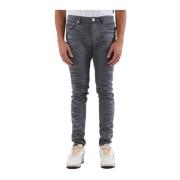 Charcoal Faded Skinny Jeans