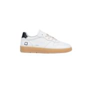 Hvite og Blå Court Basic Sneakers