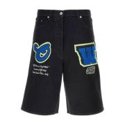 Sort Bermuda Shorts - Oversized Pform