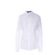 Hvit Skjorte med Rett Snitt
