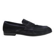 Blå Loafers for Menn