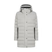 Tubular Down Jacket med glidelås