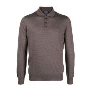 Luksus Cashmere Silke Polo Skjorte