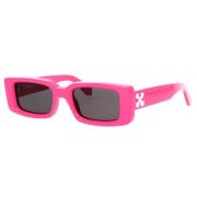 Unisex Arthur Solbriller i Rosa Acetat