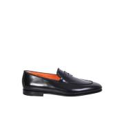 Sorte Skinnloafers for Menn