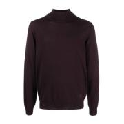 100% Virgin Wool Rollneck Sweater