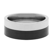 Men's Titanium and Carbon Fiber Band Ring