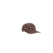 Silke Baseball Cap med Iconographe Print