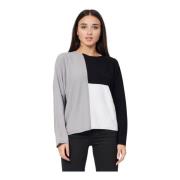 Sorte Sweaters med Sømløst Design