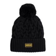 Herre Drift Cable Beanie i Svart