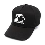 Maple Leaf Baseball Cap - Svart