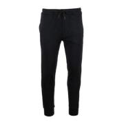 Komfortable og stilige bomulls sweatpants med frontlogo