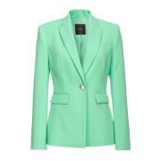 Elastisk Enkeltspent Blazer