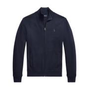 Navy Heather Full Zip Jakke