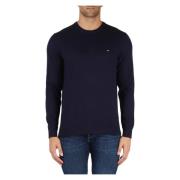 Bomull og Cashmere Crewneck Sweater