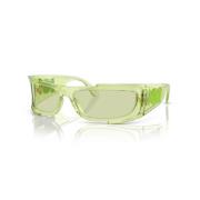 Wpap-Around 0Ve4446 Solbriller /Transparent grønn