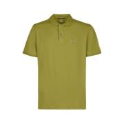 Slim Fit Logo Polo i Grønn Moss